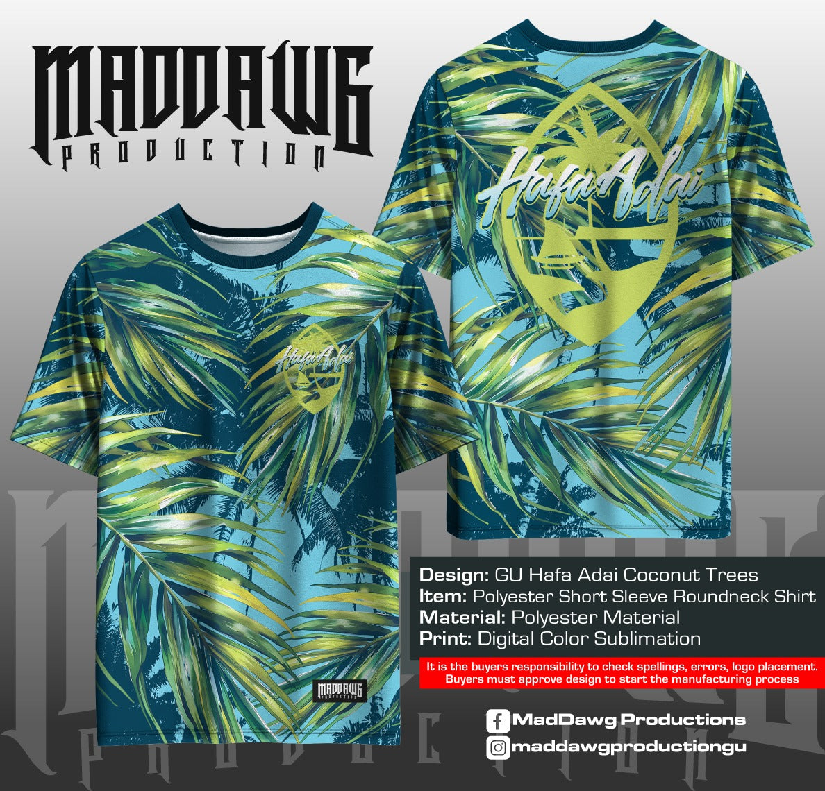Coconut Leaves T-shirt